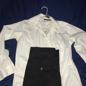 Men’s pants and dress shirt